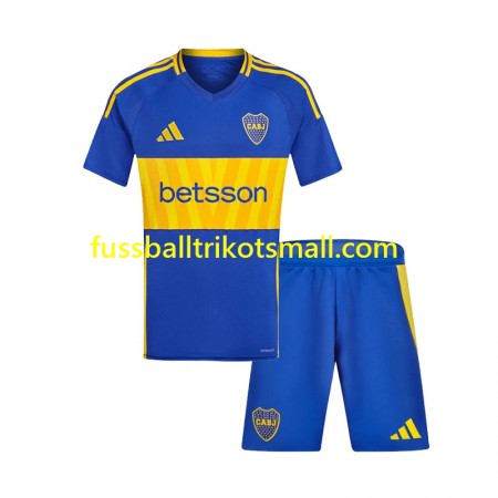 Fußballtrikots CA Boca Juniors Kinder 2024-2025 Kurzarm Heimtrikotsatz kaufen